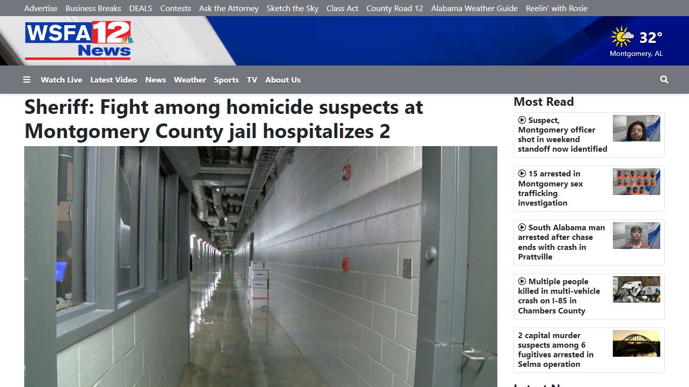 2 homicide suspects charged in Montgomery County jail fight last week